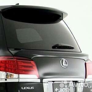 Спойлер средний черный Lexus LX570 08-15