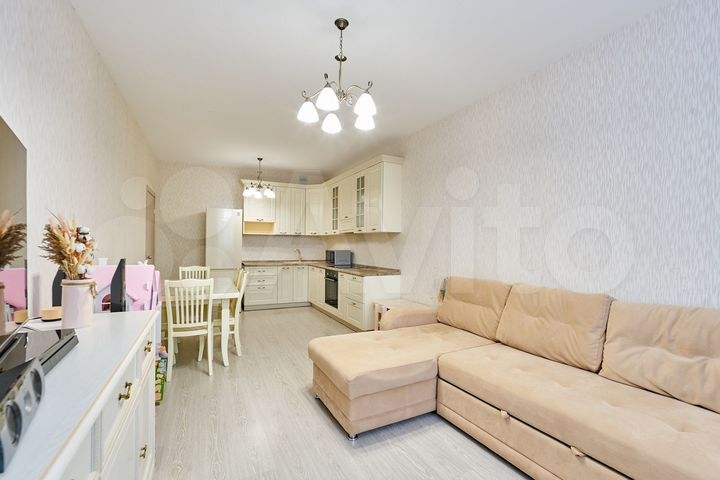 2-к. квартира, 50,8 м², 10/18 эт.