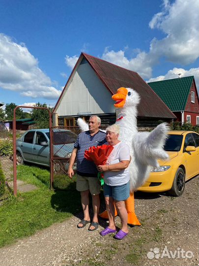 Гусь ростовая кукла