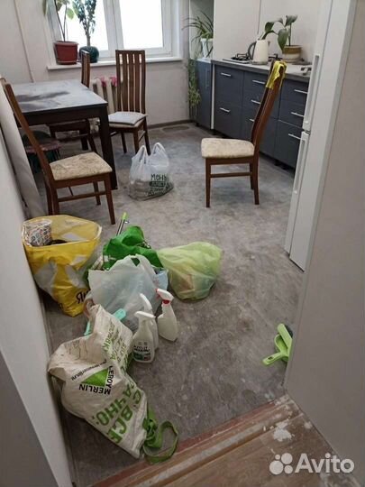 Уборка клининг квартиры