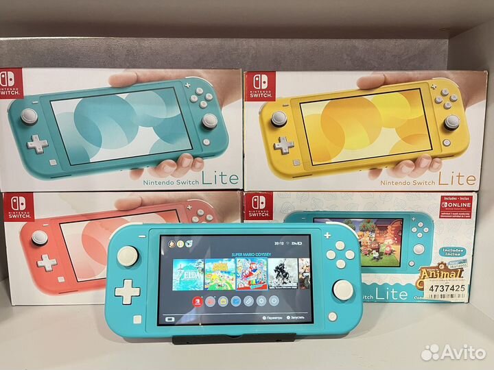 Nintendo switch lite прошитая