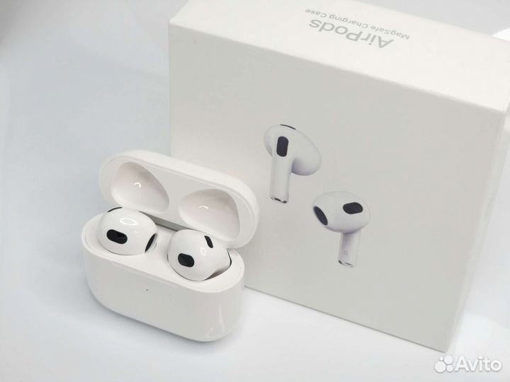 AirPods 3 новые с пломбами + чехол