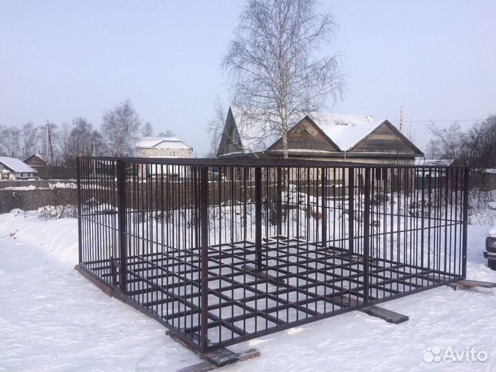Вольер для собак, животных 3000х2000