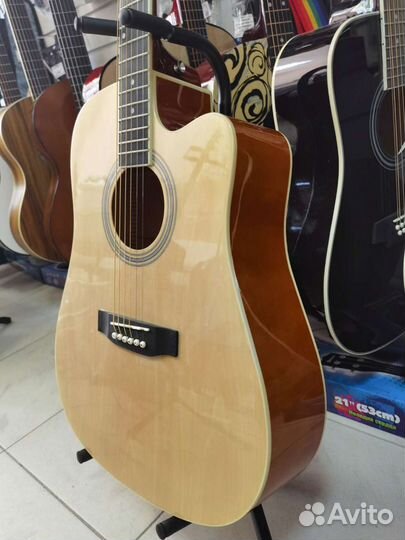 Гитара акустическая caravan music HS-4111 N в нал