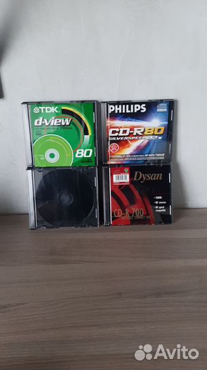 Коробки (боксы) тонкие для DVD и CD дисков, 18 шт