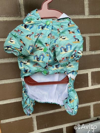 Комбинезон дождевик для собаки