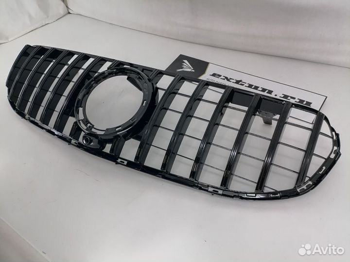 Решетка радиатора GLC Coupe 253 черная без AMG