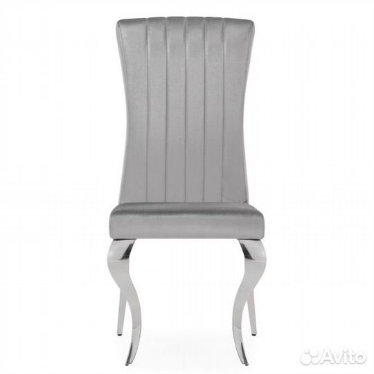 Стул на металлокаркасе Lund dark grey / steel