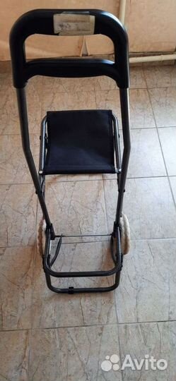 Тележка сумка с откидным стульчиком