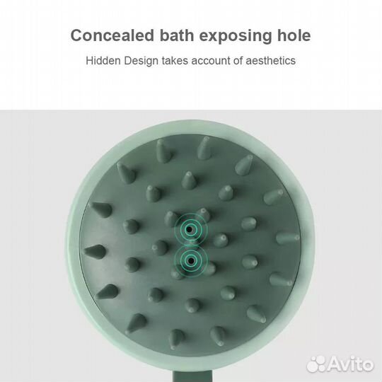 Массажная щетка для головы и тела