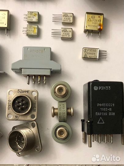 Реле разъемы транзисторы