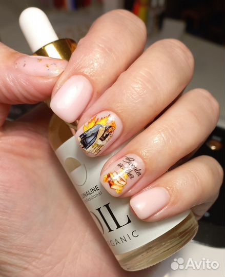 Маникюр с покрытием гель лак
