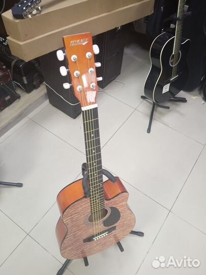 Акустическая гитара, новая, Homage