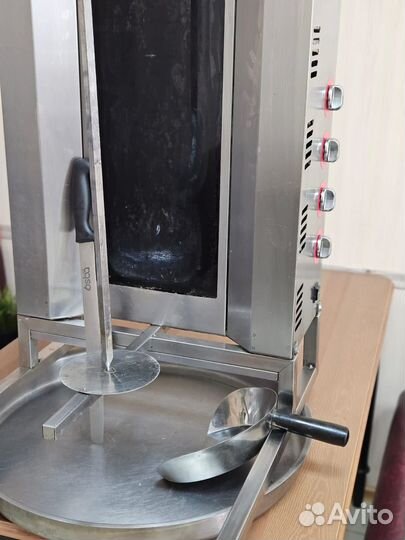 Аппарат для шаурмы 4 секции Silver ED 04 электро