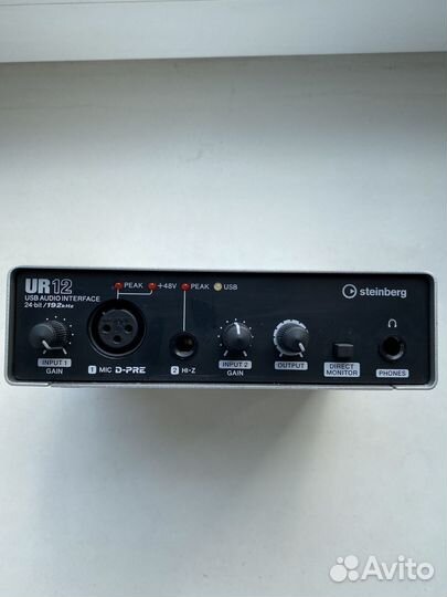 Внешняя звуковая карта Steinberg UR12