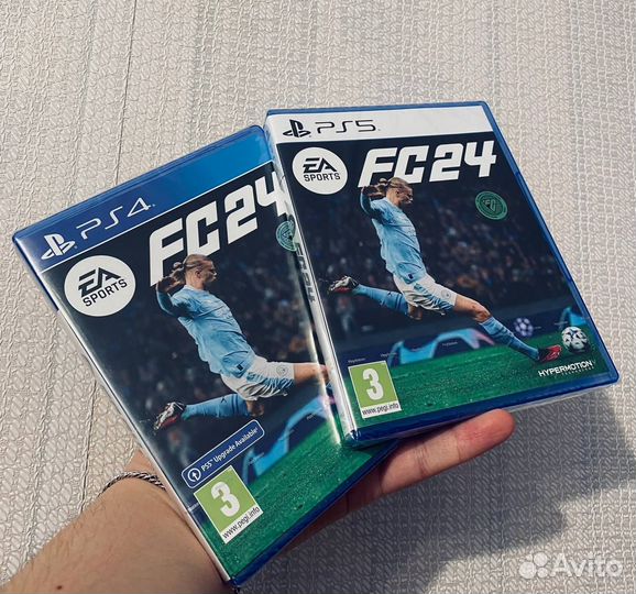 Игра FIFA24 ea FC24 PS4 PS5
