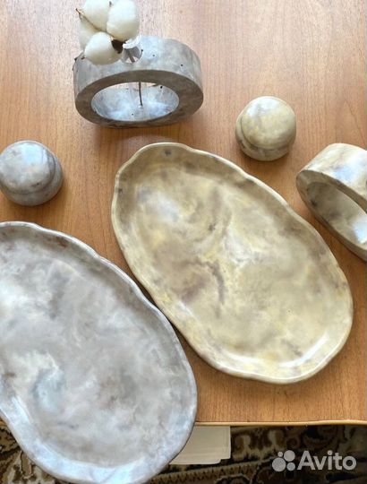 Поднос из кевларобетона