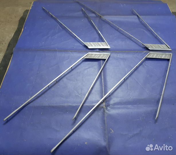 Газ 21 Волга молдинги обивок дверей