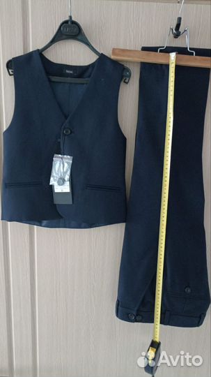 Школьный костюм тройка для мальчика 128