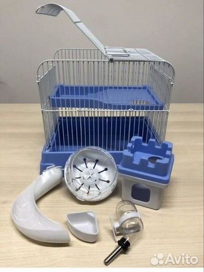 Клетка для хомяков(комплект) + прогулочный шар