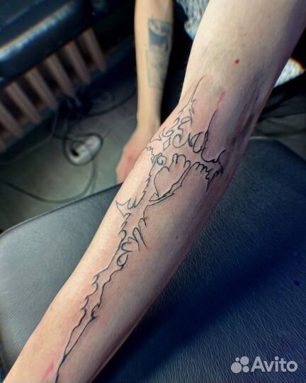 Модель на тату