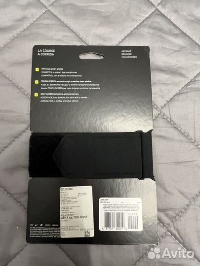 Чехол для телефона для бега. Arm band. Nike