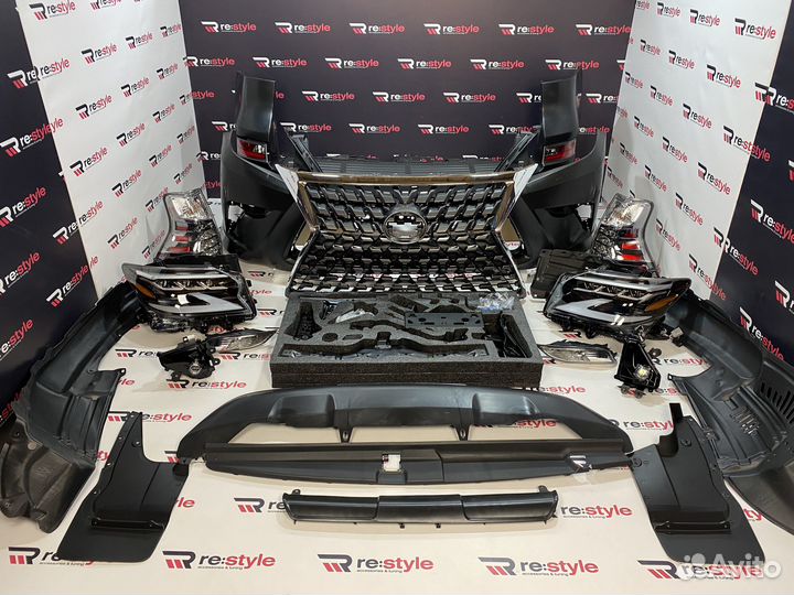 Рестайлинг комплект lexus GX460 из 2009-13 в 2020