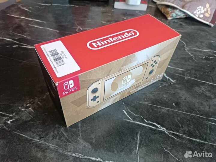 Nintendo switch lite hyrule edition