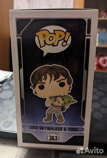 Фигурка Funko Pop Luke Skywalker & Yoda #363