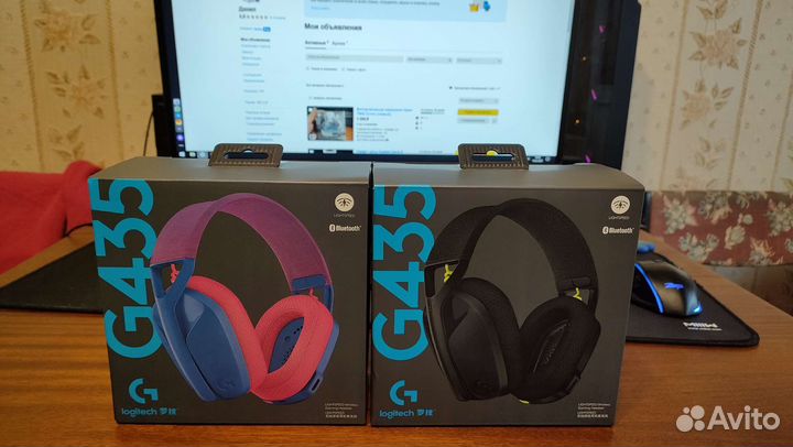 Беспроводная компьютерная гарнитура Logitech G435