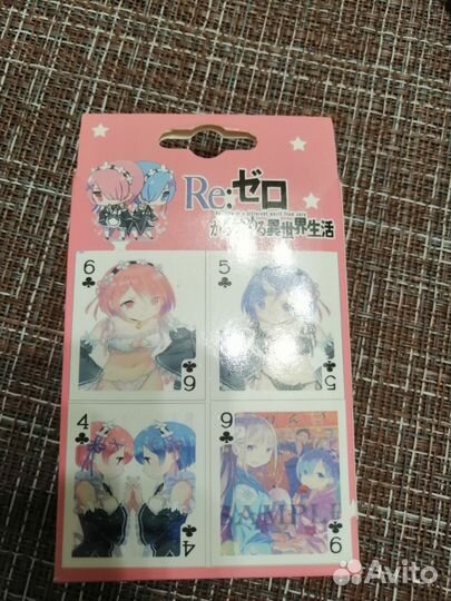 Игральные карты аниме