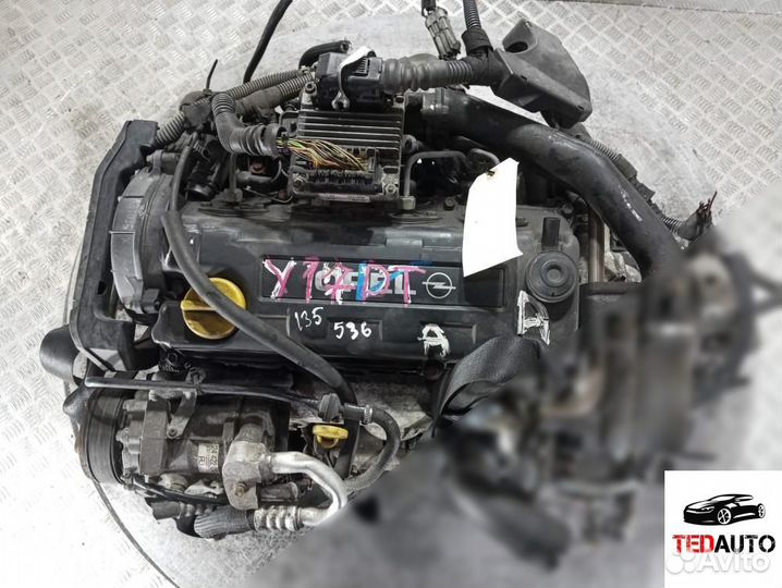 Двигатель, Opel Astra 2003