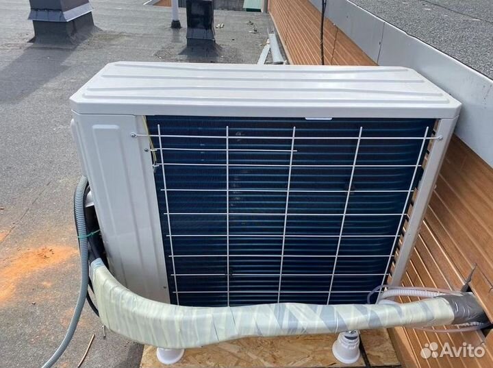 Сплит система с установкой