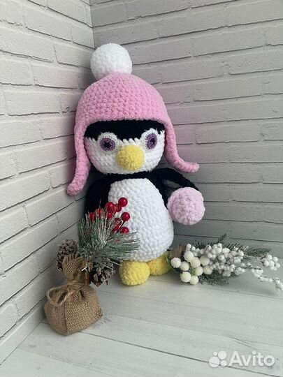 Вязаный пингвин