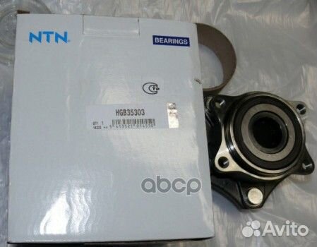 HGB35303 к-кт подшипника ступицы передней+задне