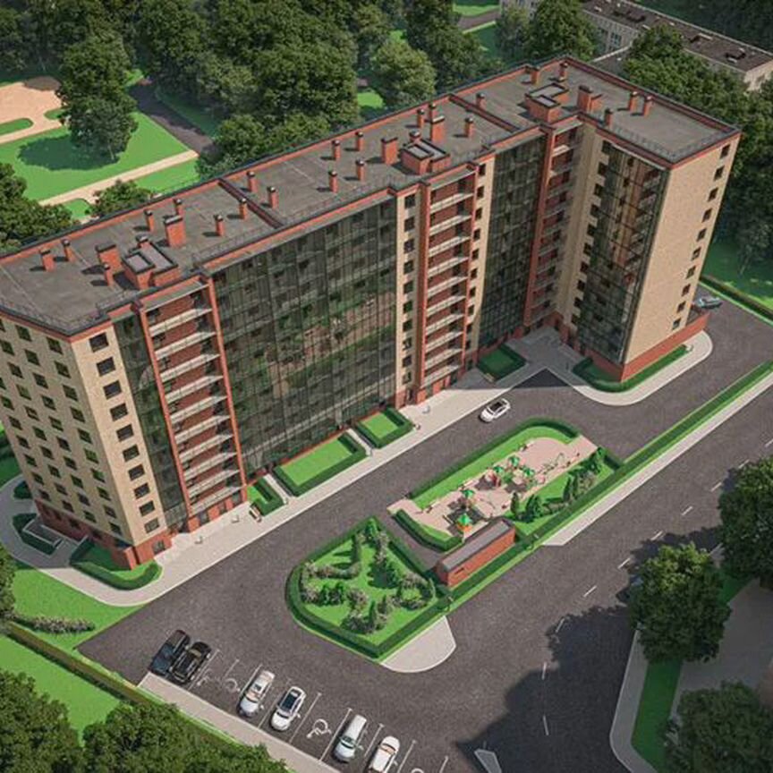 2-к. квартира, 65,3 м², 2/11 эт.