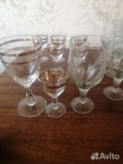 Фужеры, рюмки СССР