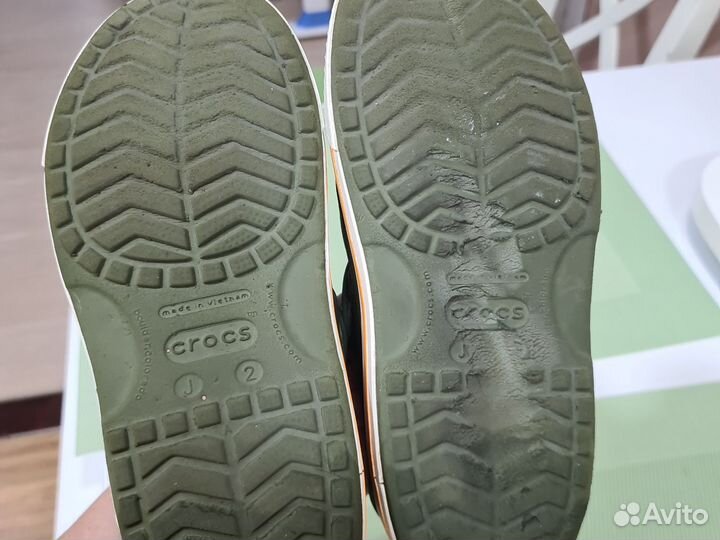 Crocs J2 33р сандалии для мальчика