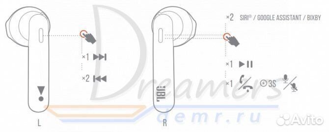 Наушник jbl tune 225 tws