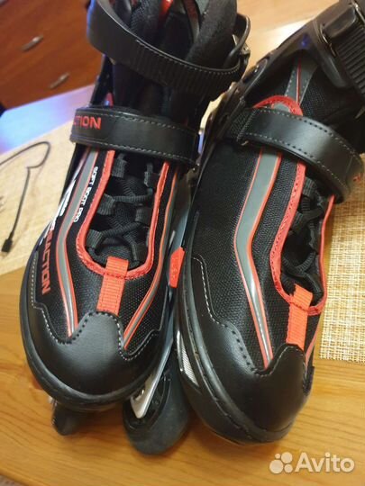 Роликовые коньки reaction rainbow