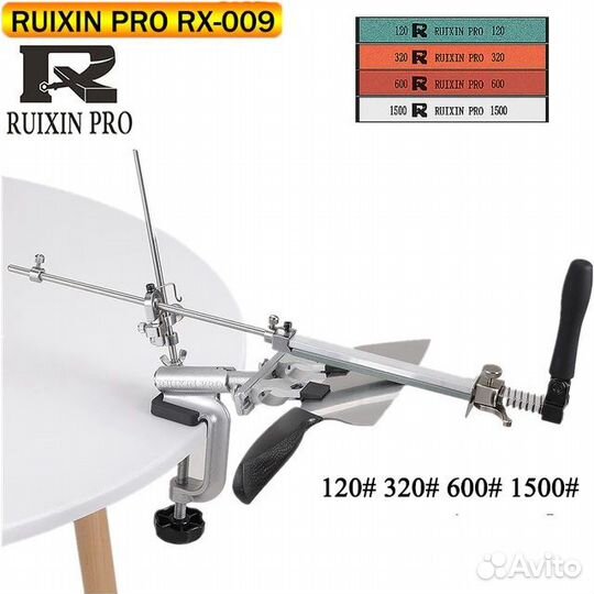 Точилка ножеточка ruixin PRO RX-009