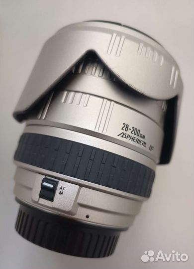 Объектив Sigma 28-200mm F 3,5-5,6 macro б/у
