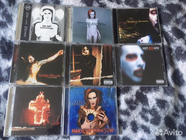Marilyn Manson, Rob Zombie cd Лицензия
