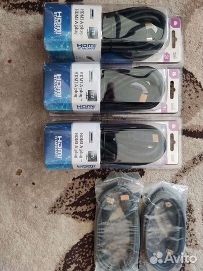 Кабели hdmi 3м и 2 м