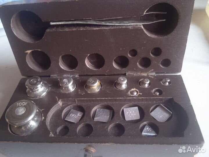 Набор аптечных гирь СССР 60- х годов