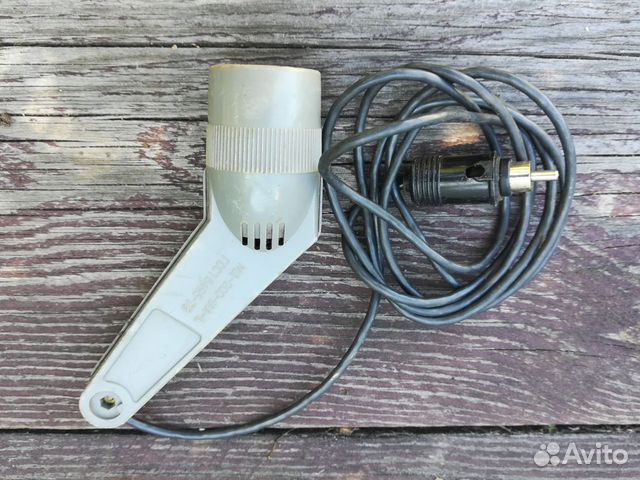 Микрофон прошлого века (СССР)