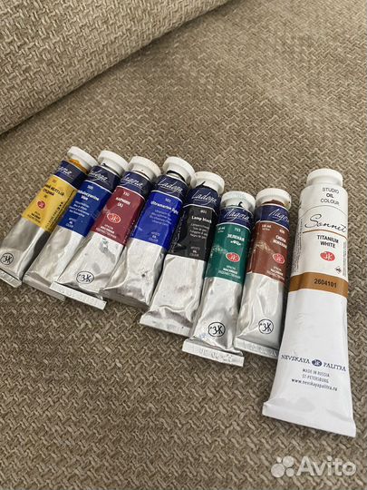 Масляные краски ладога