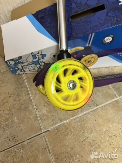 Новый Самокат фиолетовый