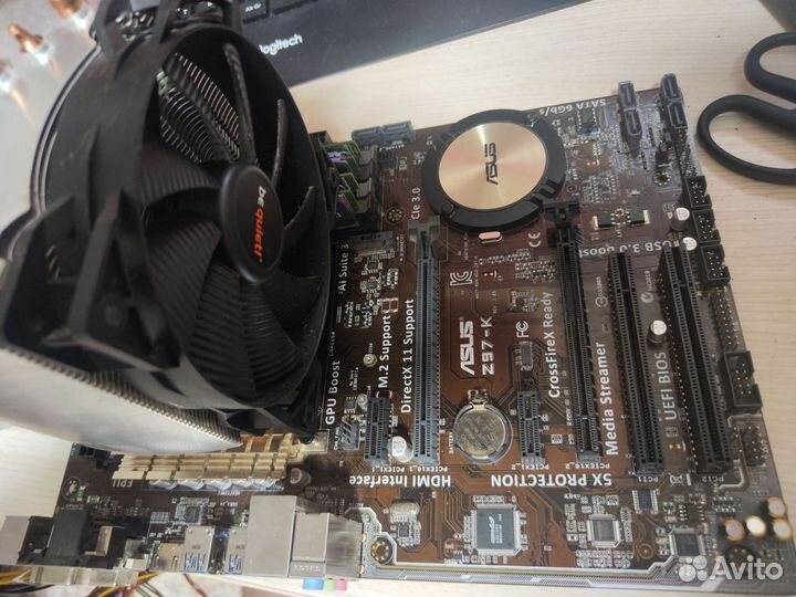 Сборка asus z97-k + core i5 4670k + 16 Гб озу