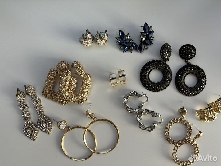 Бижутерия серьги